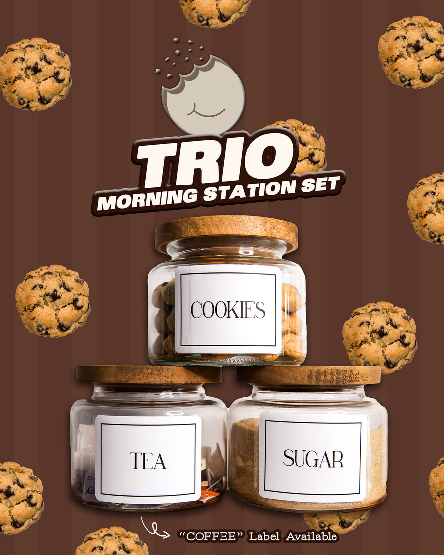 TRIO - Morning Station Canister Set