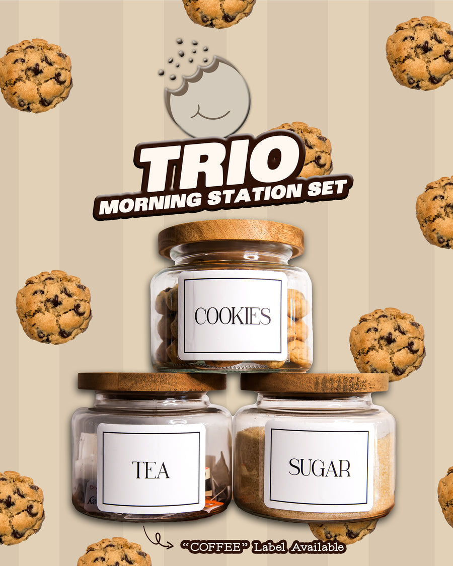 TRIO - Morning Station Canister Set